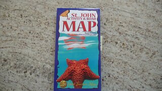 St. John USVI Activity and Road Map