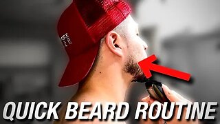 How I Clean Up My Beard The Fastest