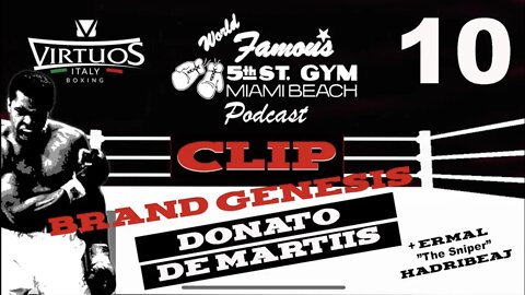 CLIP - WORLD FAMOUS 5th ST GYM PODCAST - EP 010 - DONATO DE MARTIIS - TALKS BRAND GENESIS