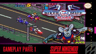 Biker Mice From Mars Parte 1 || 720P + 60FPS + SHADERS || #snes