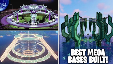 5 BEST Minecraft MEGA BASES Ever Built (BEST Survival MEGA BASES)