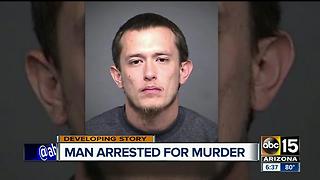 Mesa police arrest man for shooting and killing former roommate's girlfriend.