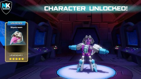 Angry Birds Transformers - Preview Of New Character Slipstream - Max Level With Accessories