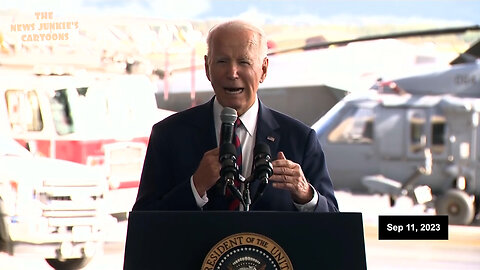 Biden lies that he was at Ground Zero the day after the 9/11 attacks - he was in D.C. on the Senate floor: "Ground Zero in New York. I remember standing there the next day, felt like I was looking through the gates of hell."