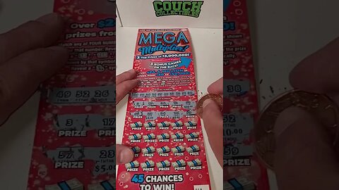 Winning $30 Lottery Ticket MEGA Scratch Off! #lottery