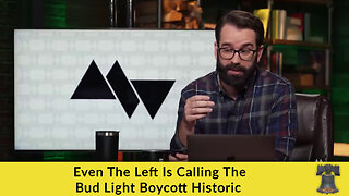 Even The Left Is Calling The Bud Light Boycott Historic