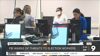 FBI warns of threats to election workers