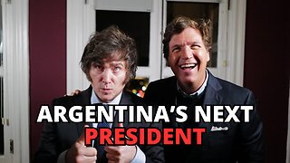 Tucker Carlson Meets With Newly Elected President of Argentina