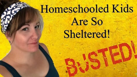 Homeschooled Kids are So Sheltered / Sheltered Homeschool Kids / Real Life Homeschool