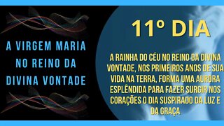 11º Dia | Livro "A Virgem Maria no Reino da Divina Vontade" #litcatolica