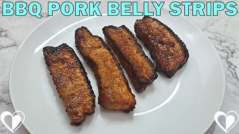 Barbecue Pork Belly Strips | Recipe Tutorial