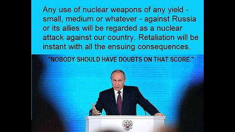 Will Putin use his Nukes ? Against Europe ?