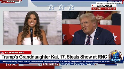 Full Speech by Trump's 17-Year-Old Granddaughter and RNC Highlights