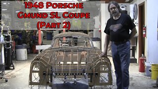 Metal Shaping: 1948 Porsche Gmund SL Coupe Hybrid Wireform Buck (Part 2)