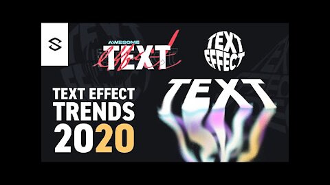 Latest Text Effect Trends for Graphic Design