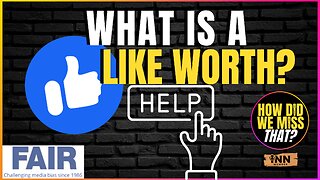 Independent Media NEEDS Your HELP on Facebook!: FAIR | a How Did We Miss That #66 clip
