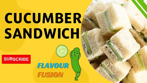Homemade Cucumber Sandwich Recipe