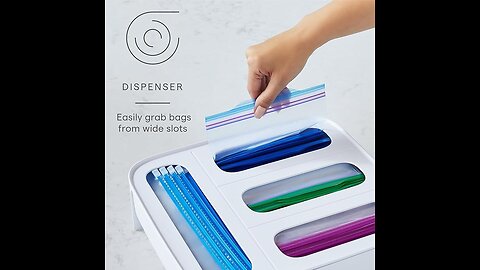 Storage Food Bag Dispenser