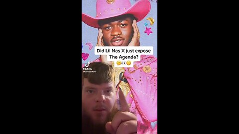 Lil Nas X exposing the gay satanic world domination agenda