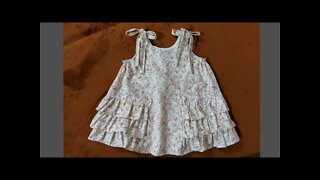 Baby Frock Cutting and Stitching