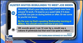 Bobulinski ready to testify with new drops on the Biden regime