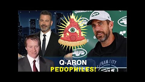 PizzaGate Hook! Pedophile Child Rapist Jimmy Kimmel & Aaron Rodgers in Plain Sight!