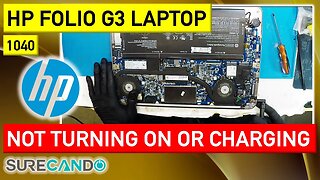 Reviving HP EliteBook 1040 G3_ Power and Charging Woes Unveiled!