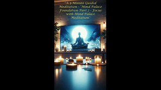 A 5-Minute Guided Meditation - "Mind Palace Foundation Part 7 - Focus with Mind Palace Meditation"