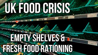UK Food Crisis - Empty Shelves & Fresh Food Rationing - Why Have Supplies Run Out?
