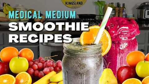 2 Fruit Smoothies by the Medical Medium | Liver Rescue Smoothie & Heavy Metal Detox Smoothie