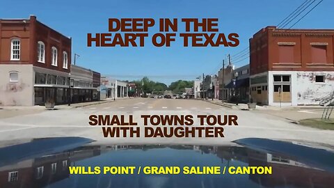 DEEP IN THE HEART OF TEXAS: A Small Towns Tour With Daughter (On Her Birthday!)