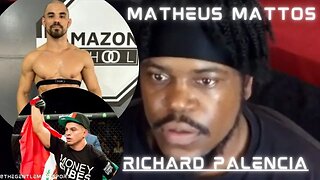 #Bellator301 Matheus Mattos vs Richard Palencia LIVE Full Fight Blow by Blow Commentary