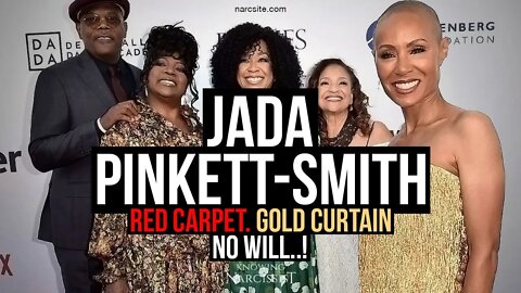 Jada Pinkett Smith : Red Carpet, Gold Curtain, No Will!