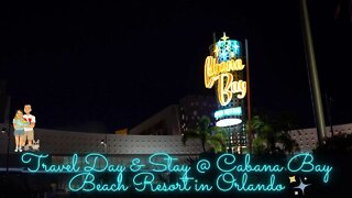 We Stay at the Cabana Bay Beach Resort at Universal Orlando Florida | Hotel & Room Review
