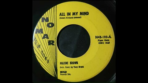 Maxine Brown – All In My Mind
