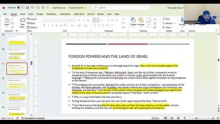 Clouds of Torah Presents: Israel, Hamas Part 4/Foreign Powers and Israel