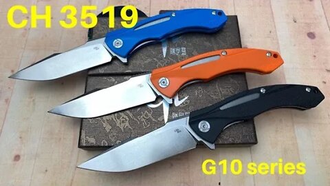 CH3519 G10 knives / Includes Disassembly / Good looking & great value !