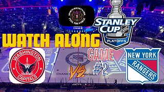 JOIN US 2024 Stanley Cup Playoffs: Rangers vs. Capitals Eastern 1st Round GAME#2 WATCH ALONG WITH US