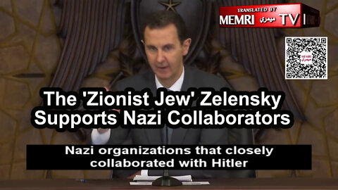 The 'Zionist Jew' Zelensky Supports Nazi Collaborators