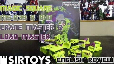 Video Review for Magic Square - MS-B39 & B40 - Crane Master & Load Master