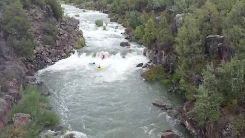 The first whitewater release on the Black Canyon of the Bear River happens this weekend in southeastern Idaho