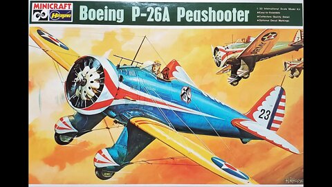 1/32 Hasegawa P-26A Peashooter Review/Preview