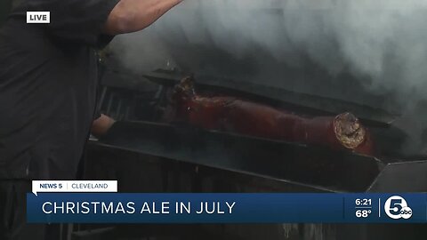 The tapping of the special batch of Christmas Ale starts at 11:30 a.m. followed by an all-day-long celebration.