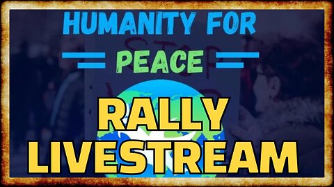 LIVE: Humanity For Peace RALLY in NYC!