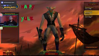 Warcraft Classic: Hardcore. Happy Yule, With The Dork. Level 19 Mage