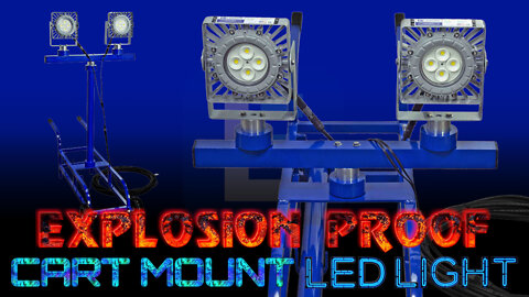 Petrochemical & Oil Rig LED LIGHT - Explosion Proof 14,000 Lumens