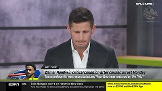 WATCH: ESPN's Dan Orlovsky Prays for Damar Hamlin's Recovery Live On-Air 🙏🏽❤️