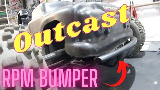 Arrma Outcast 6s 1/8 RPM front bumper -- INSTALL -- #arrma #outcast #rpm