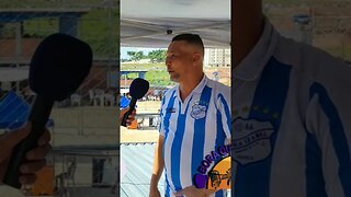 Aluísio (barata) morador e um dos organizadores do evento no campo das casinhas no padroeira Osasco