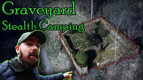 Stealth Camping Next To A GRAVEYARD in the Woods